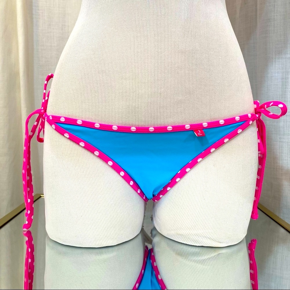 ChynnaDolls Bikini pink polka dot turquoise - Picture 6 of 13